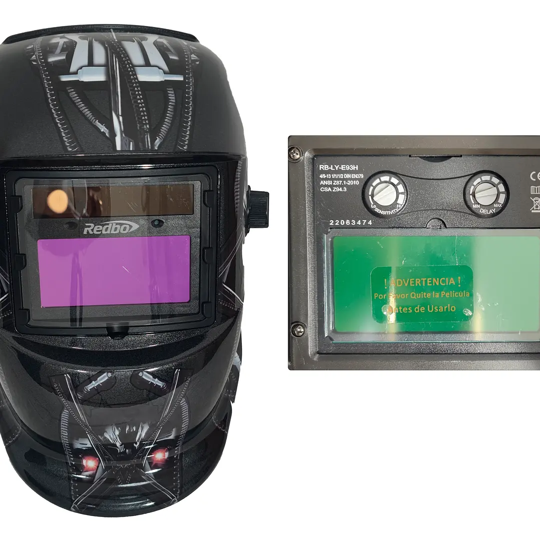 Máscara de soldar Fotosensible REDBO RB-LYE64 1